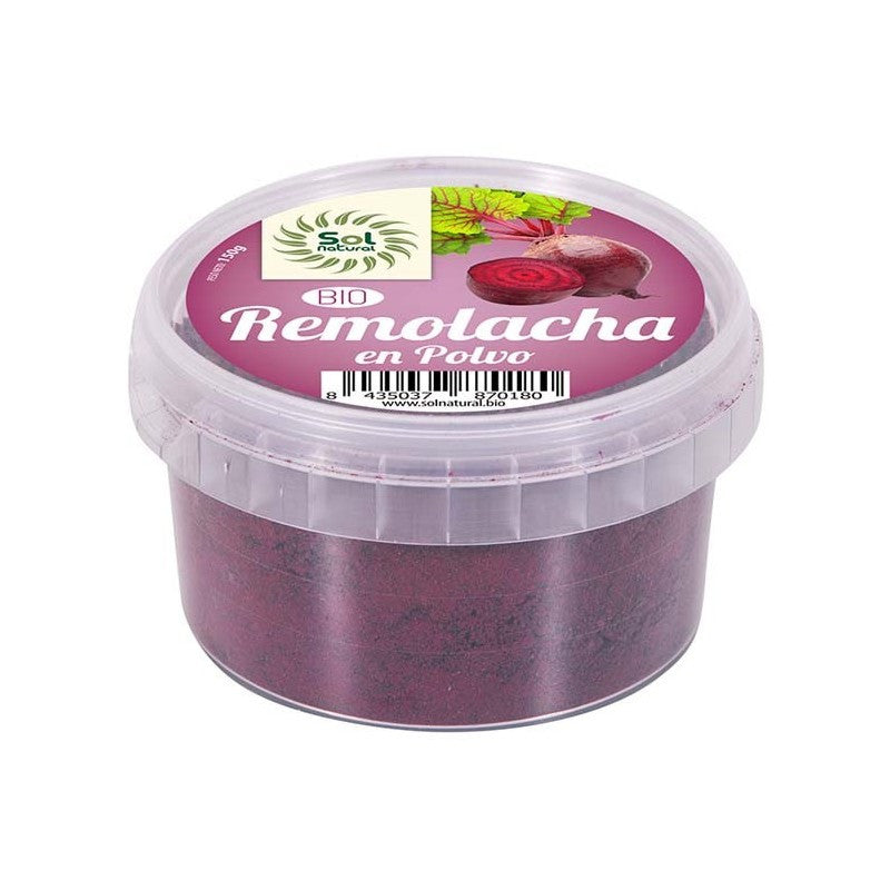 Remolacha roja en polvo bio 150g Sol Natural