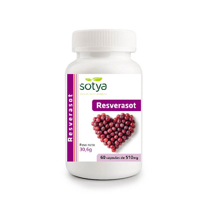 Resverasot 510mg 60 capsulas Sotya