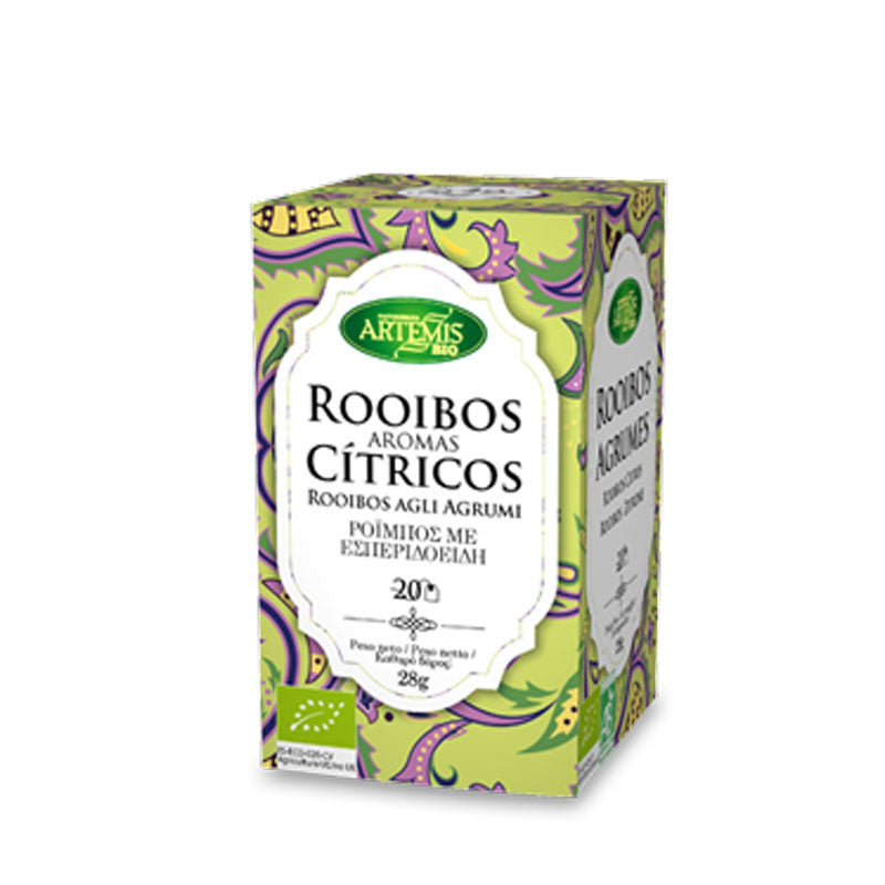 Rooibos citricos bio 20 filtros Artemis