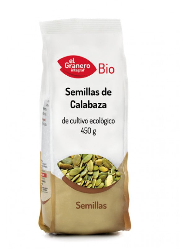 Semillas de calabaza bio 450 g - El Granero integral