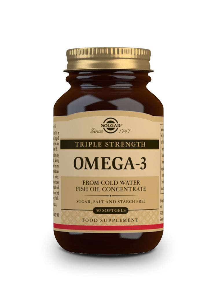 Omega-3 "Triple Concentración" - 50 Cápsulas blandas