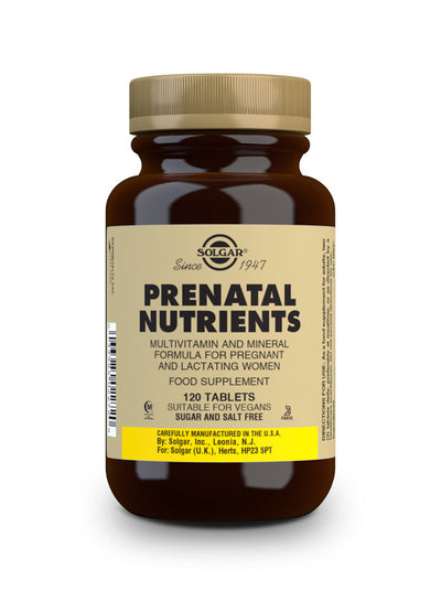 Nutrientes Prenatales - 120 Comprimidos