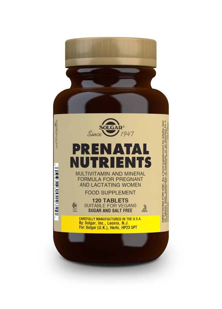 Nutrientes Prenatales - 120 Comprimidos