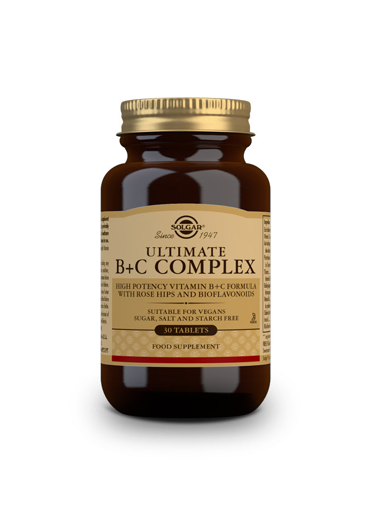 Ultimate B + C Complex - 30 Comprimidos