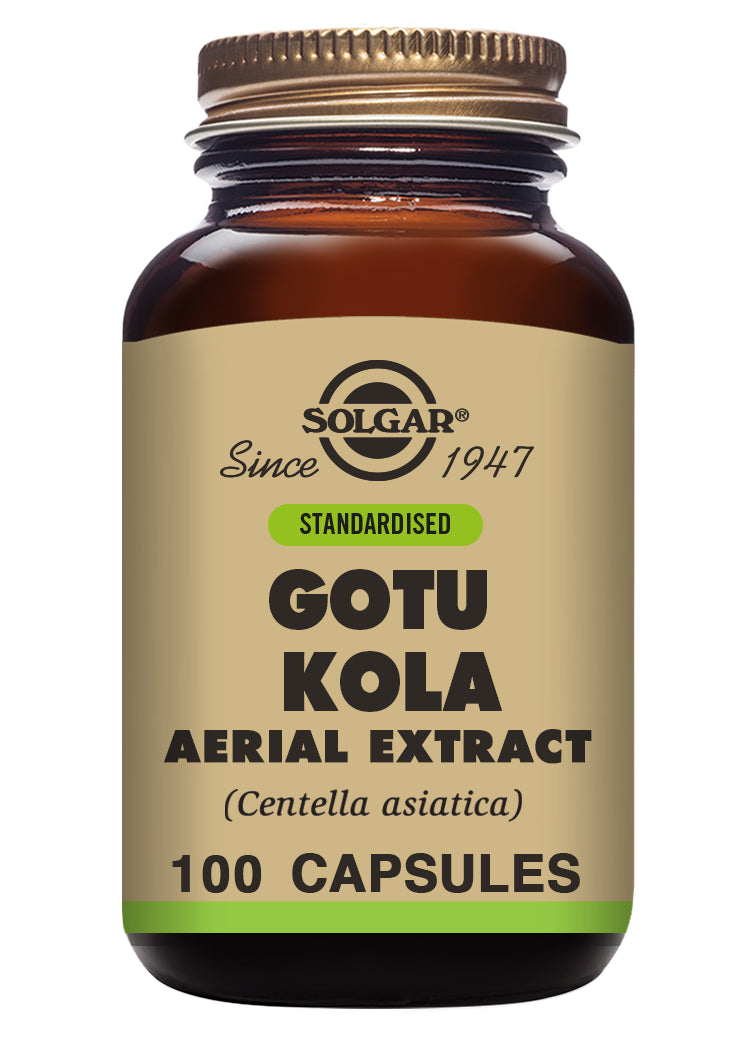 Gotu Kola Extracto Aéreo (Centella asiatica) - 100 Cápsulas vegetales