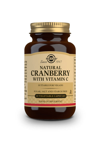 Arándano Rojo (Vaccinium macrocarpon) con Vitamina C – 60 Cápsulas vegetales