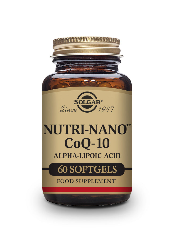 Nutri-NanoTM CoQ-10 con Ácido Alfa-Lipoico - 60 Cápsulas blandas