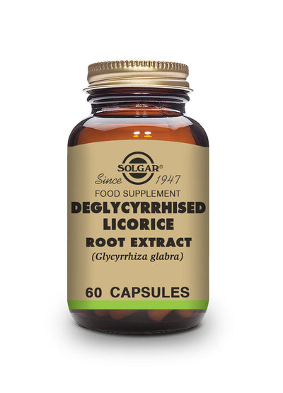 Regaliz Desglicirrizado Extracto de Raíz (Glycyrrhiza glabra) - 60 Cápsulas vegetales
