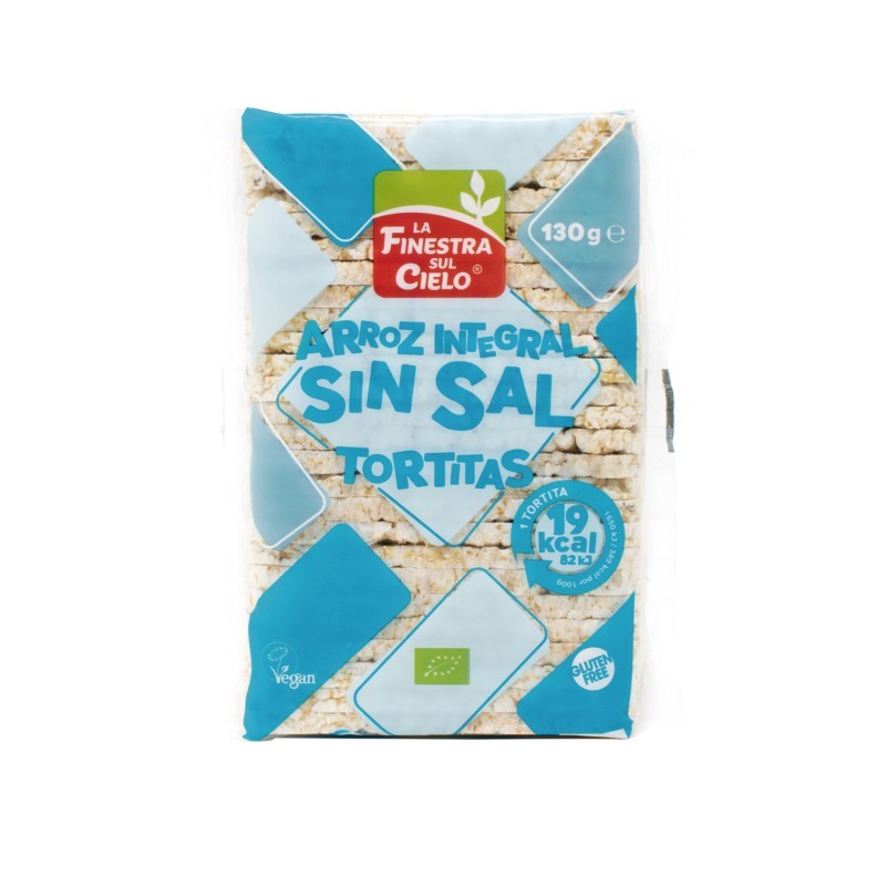 Soffiette de arroz sin sal bio 130 g La Finestra