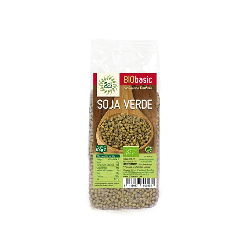 Soja Verde Bio 500g Sol Natural