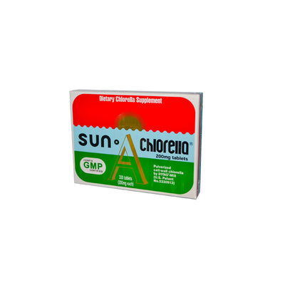 SUN CHLORELLA 300 TAB 200MG - GMP - masquedietasonline.com 