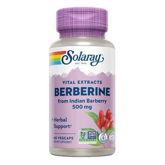Super Berberine 60 cap 500mg - SOLARAY