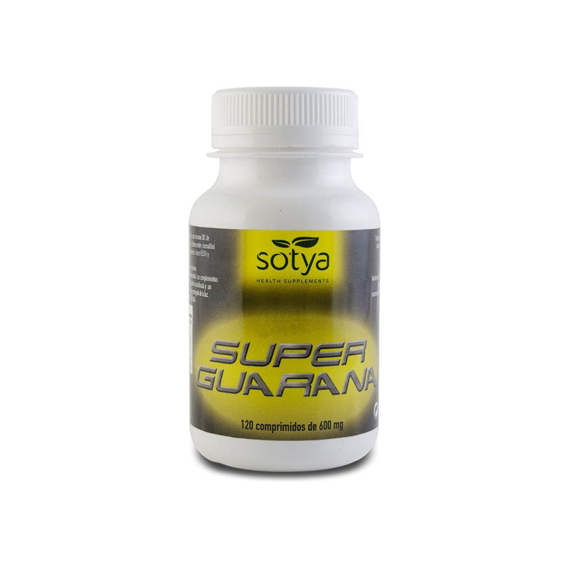 Super guaraná 600 mg 120 comprimidos Sotya