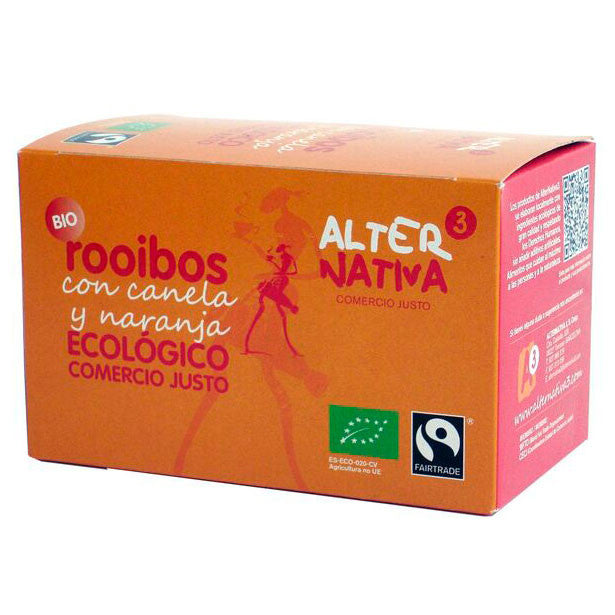 Te rooibos naranja-canela bio 20 filtros Alternativa 3