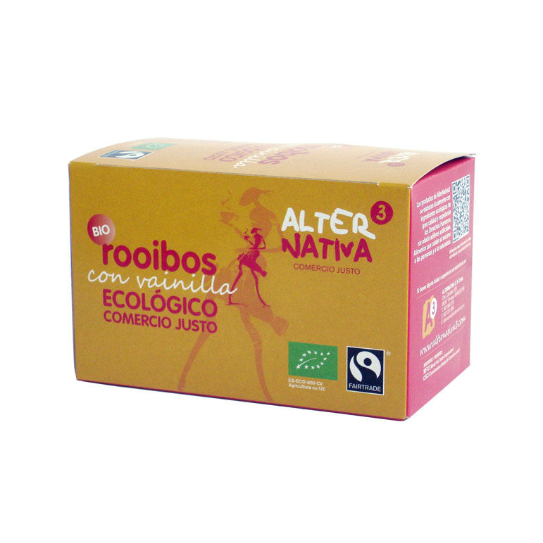Te rooibos vainilla bio 20 filtros Alternativa 3
