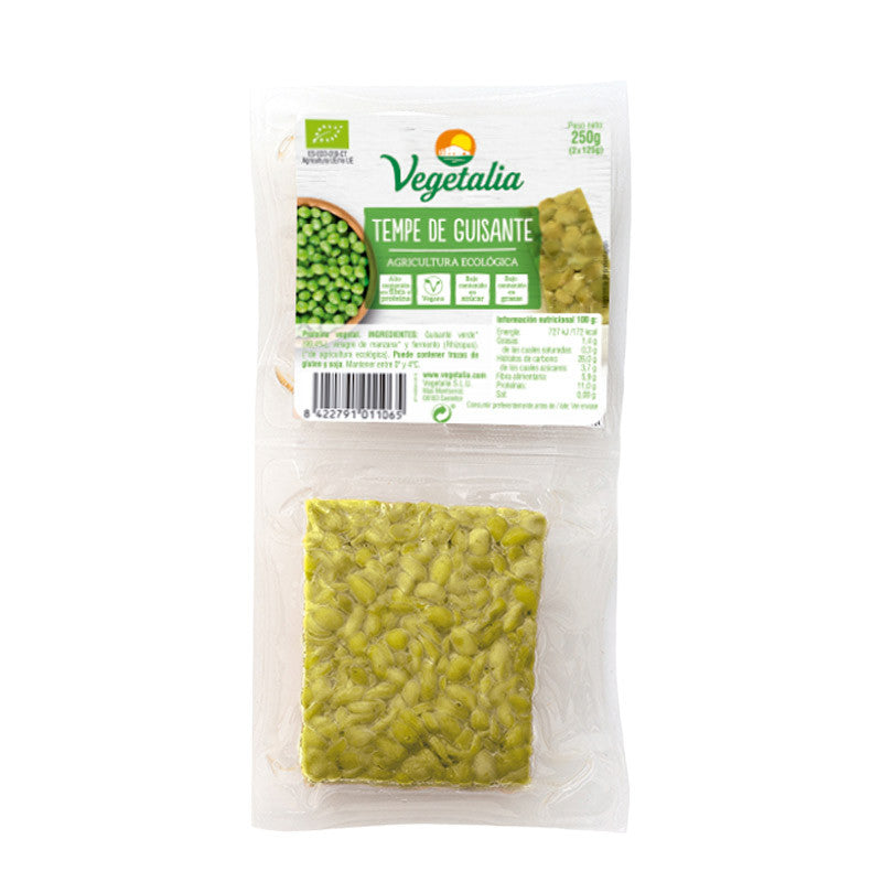 Tempe de guisantes bio 2x125g Vegetalia