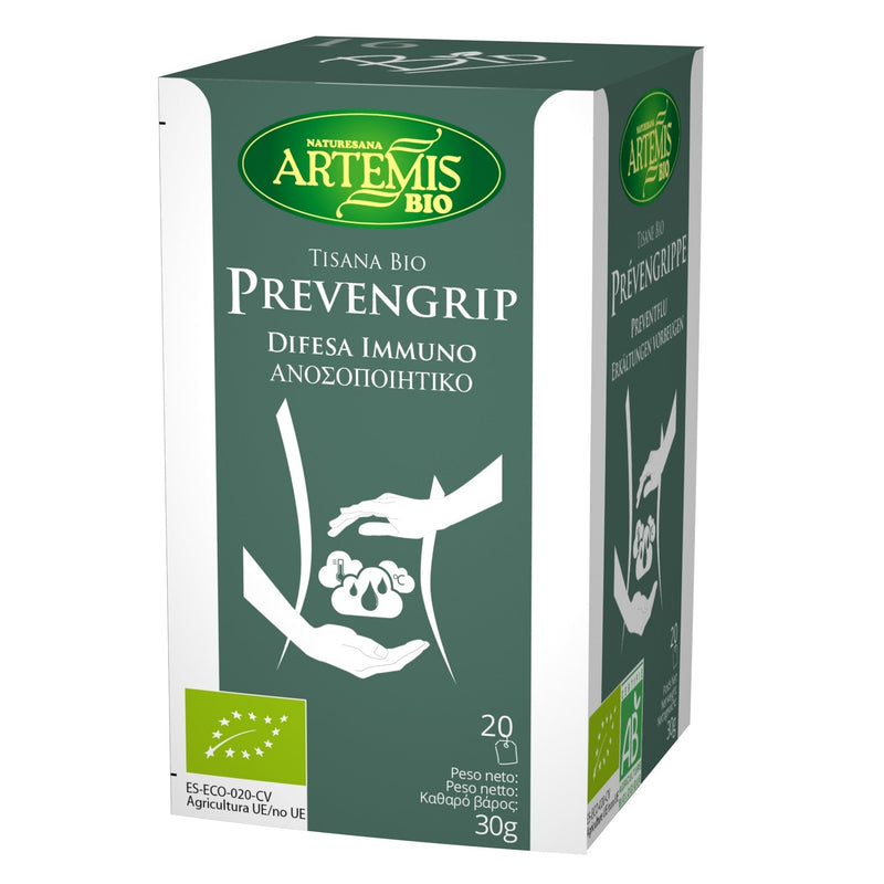 Tisana Prevengrip-T bio 20 filtros Artemis