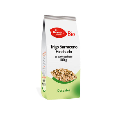 TRIGO SARRACENO HINCHADO BIO, 100G - EL GRANERO INTERGRAL - masquedietasonline.com 