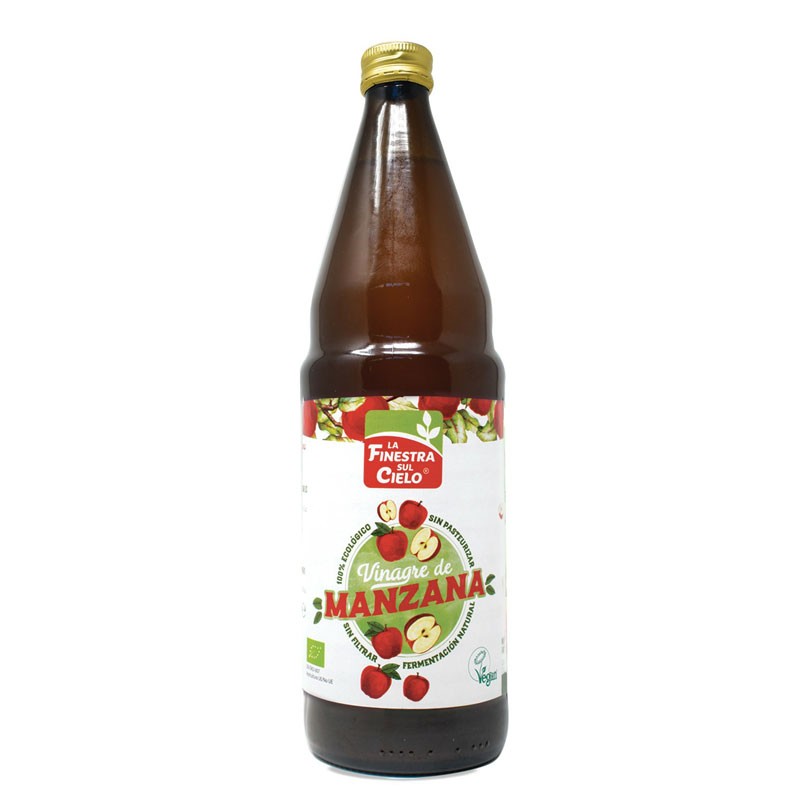 Vinagre de manzana no pasteurizado bio 750ml La Finestra