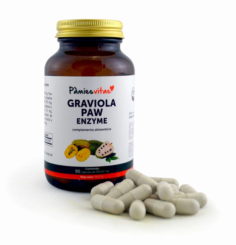 Graviola Paw Enzyme PV (90 cápsulas) - PAMIES VITAE