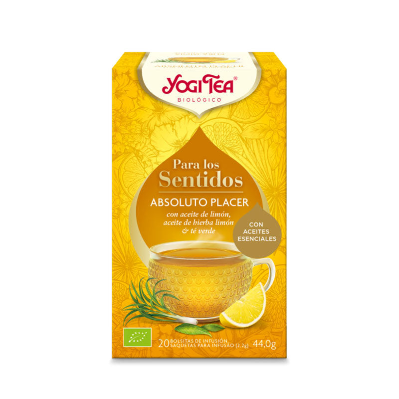 Yogi tea para los sentidos Absoluto Placer 20 filtros