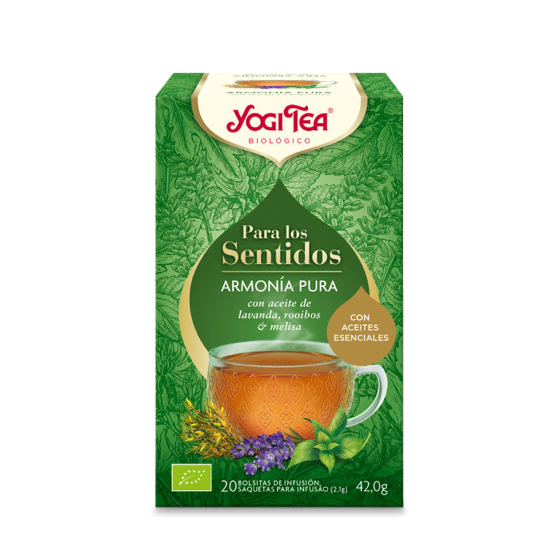 Yogi Tea para los sentidos Armonía Pura 20 filtros