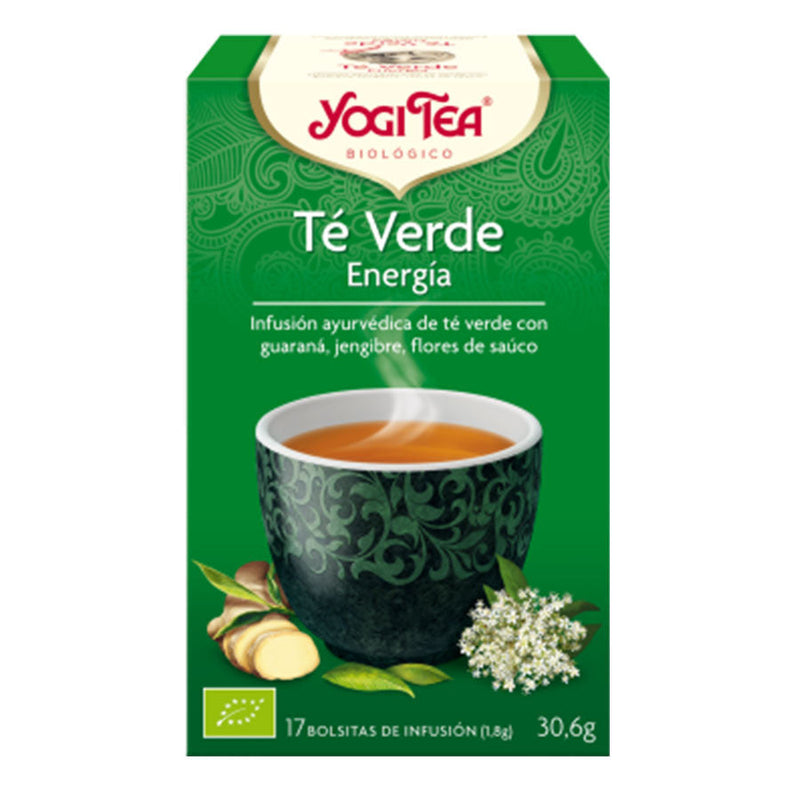 Yogi Tea Te verde energia 17 filtros