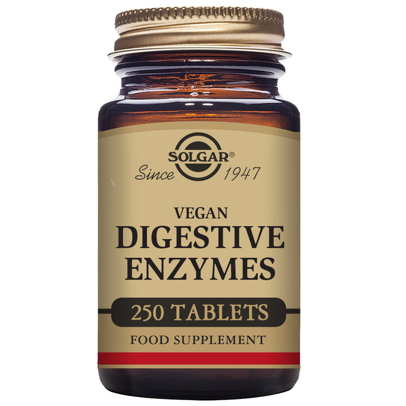 Vegan Enzimas Digestivas - 250 Comprimidos masticables