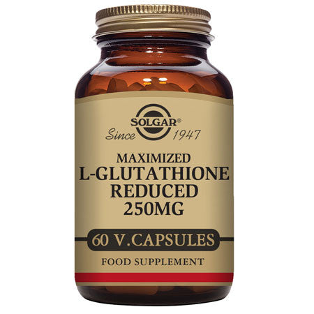 L-Glutatión Maximizado 250 mg - 60 Cápsulas vegetales, Solgar