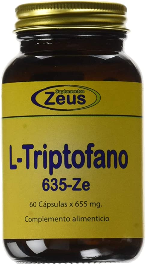 L-Triptofano suplementos Zeus 60 Cápsulas vegetales