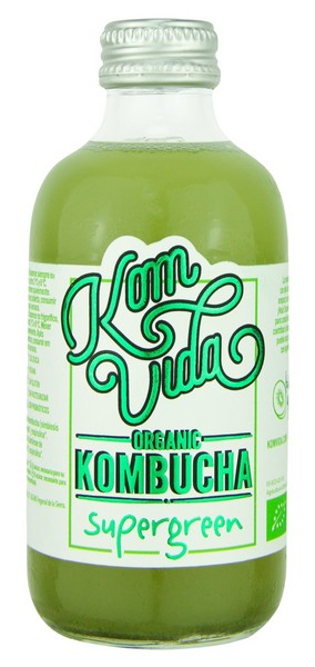 Kombucha Supergreen Bio 250ml Komvida