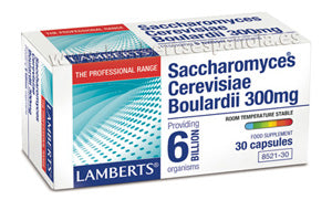 Saccharomyces cerevisiae boulardii 300 mg