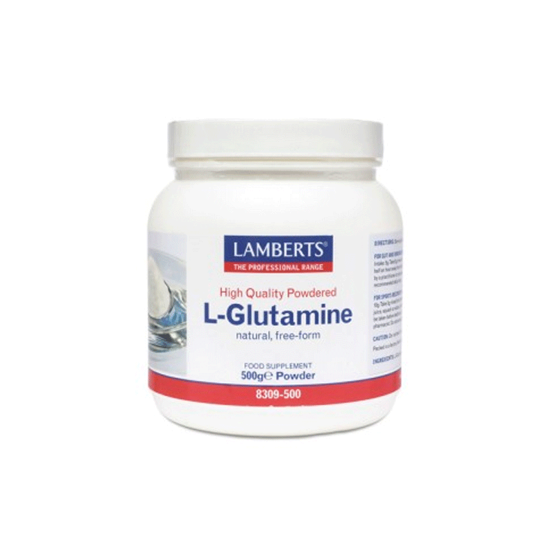 L-Glutamina en Polvo 500 G - LAMBERTS - masquedietasonline.com 