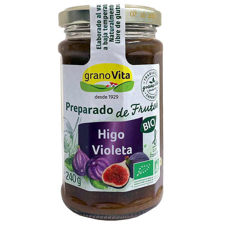Mermelada de Higos Violeta BIO 240gr - GranoVita