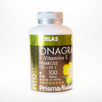 ONAGRA + VIT E PRIMROSE OIL, 1400MG - 100 PERLAS - masquedietasonline.com 
