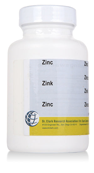 Zinc (Gluconato de Zinc), 30 mg 100 cápsulas - Clark