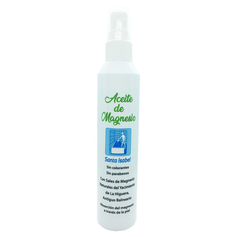Aceite de Magnesio natural spray 125 ml Santa Isabel