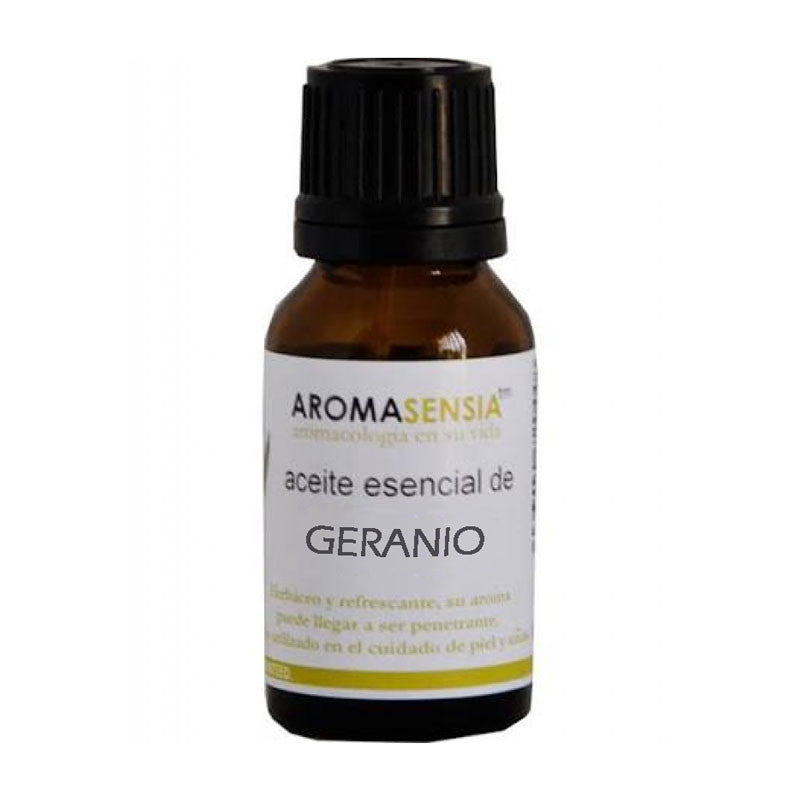 Aceite esencial de geranio 15 ml Aromasensia
