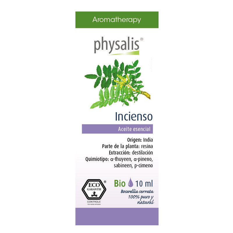 Aceite esencial de incienso bio 10 ml Physalis