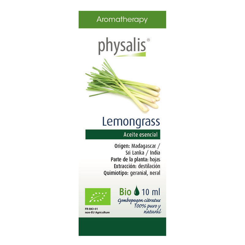 Aceite esencial de lemongrass bio 10ml Physalis