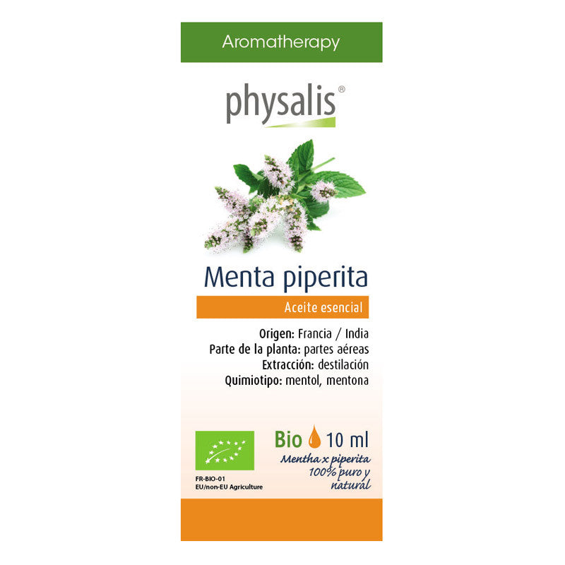 Aceite esencial de menta piperita bio 10 ml Physalis