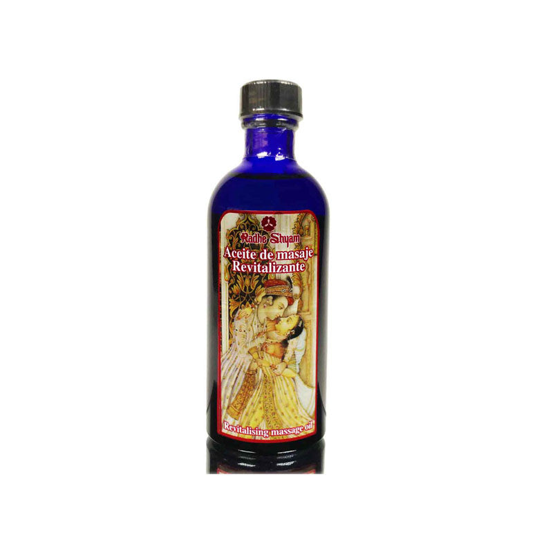 Aceite masaje revitalizante 100 ml. Radhe Shyam