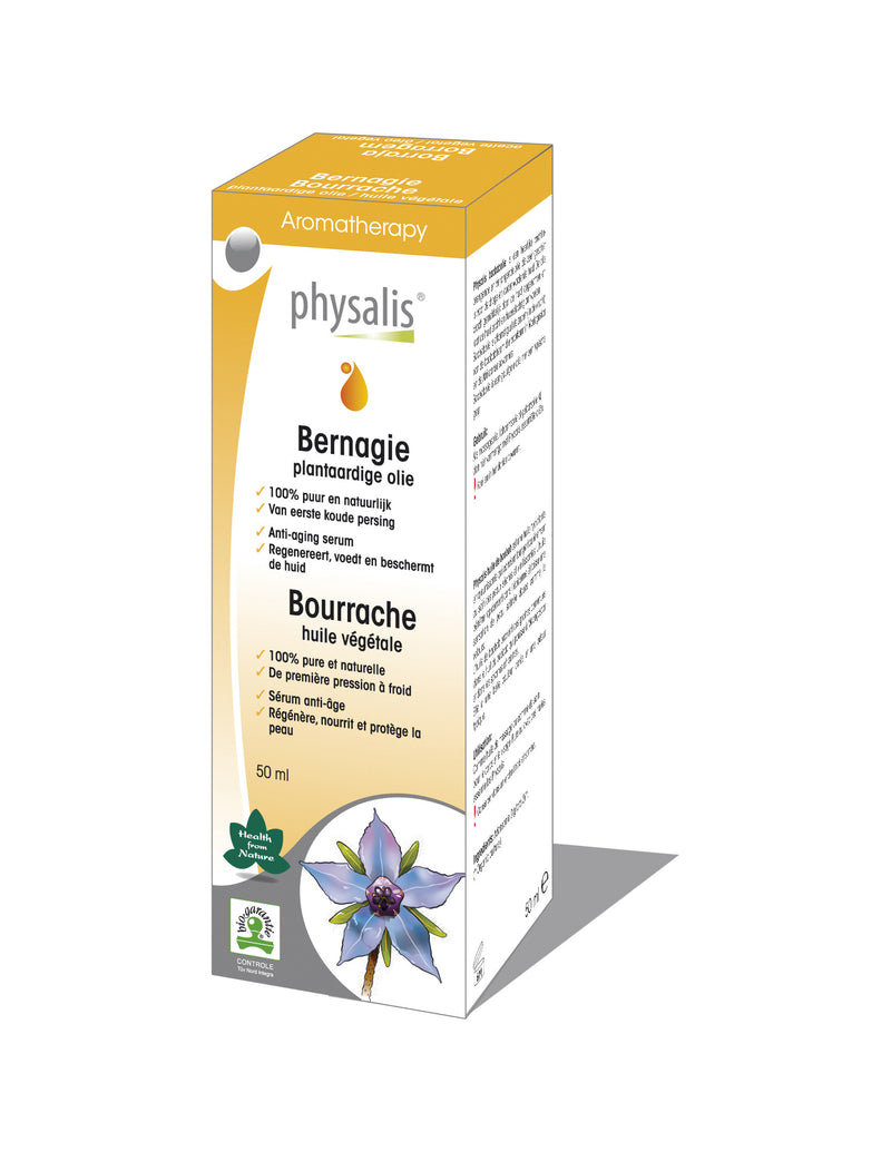 Aceite vegetal de borraja bio 50 ml - Physalis