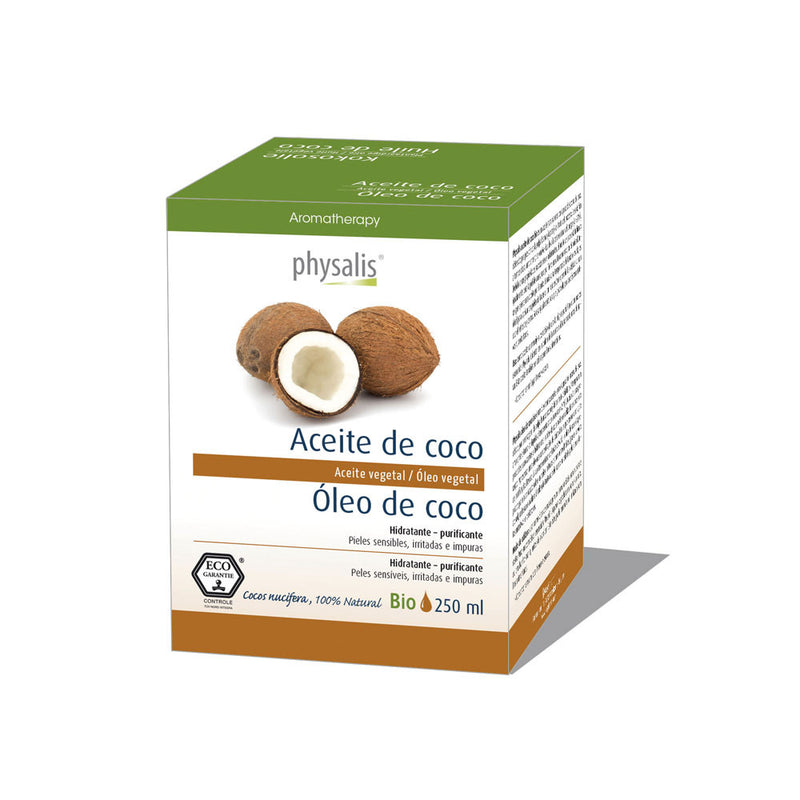 Aceite vegetal de coco bio 250ml Physalis