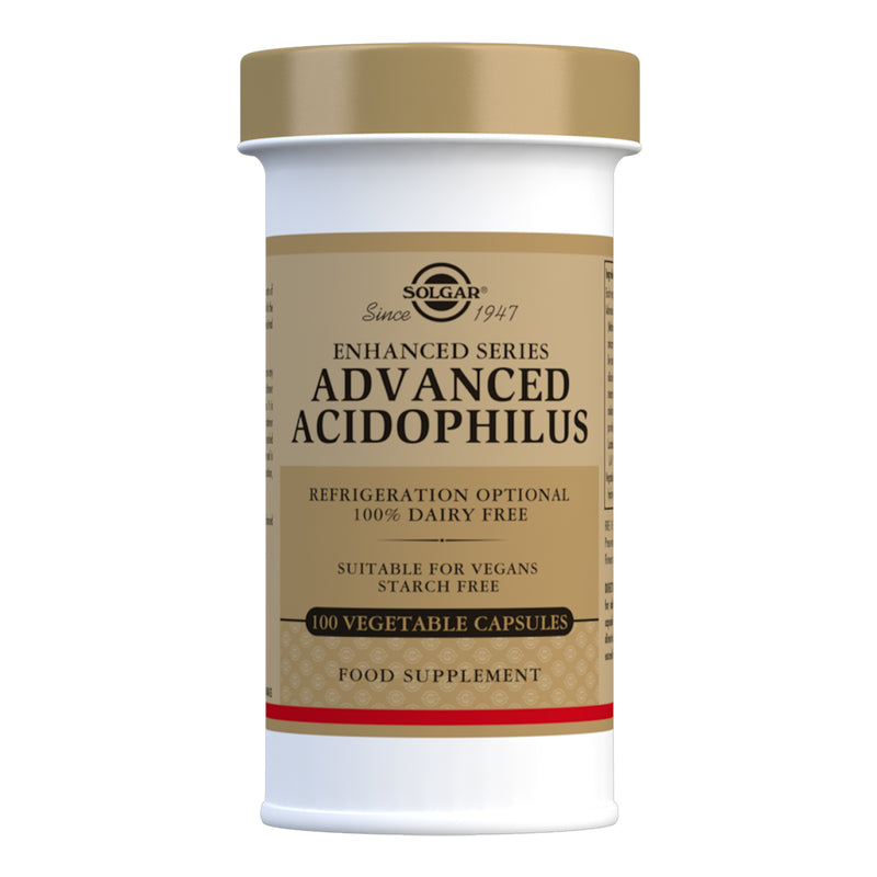 Acidophilus Avanzado (no lácteo) - 100 Cápsulas vegetales