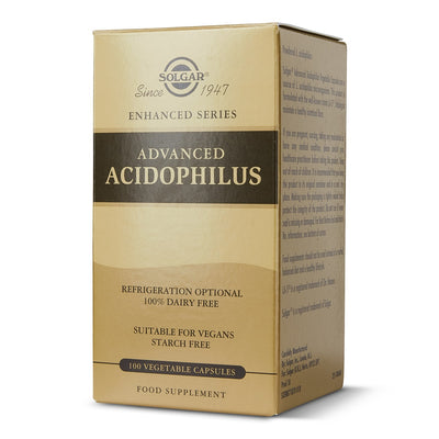 Acidophilus Avanzado (no lácteo) - 100 Cápsulas vegetales