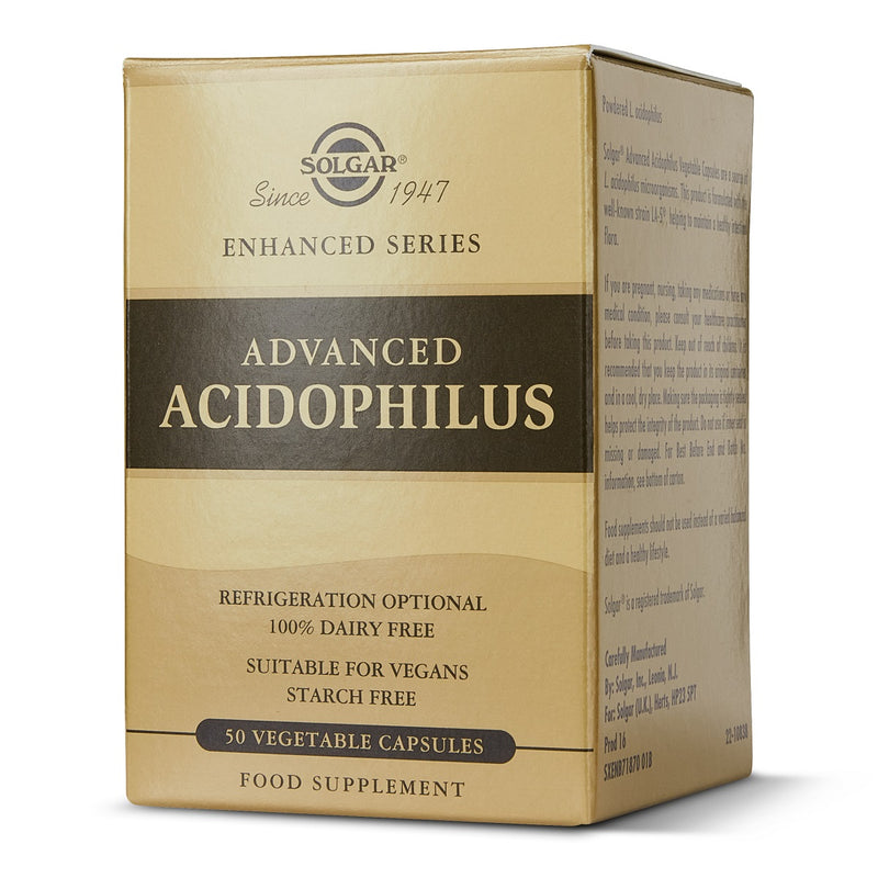 Acidophilus Avanzado (no lácteo) - 50 Cápsulas vegetales