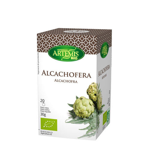 Alcachofera bio 20 filtros Artemis