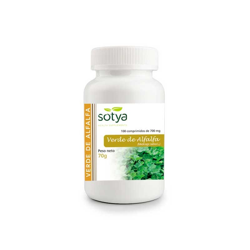 Alfalfa 700mg 100 comprimidos Sotya