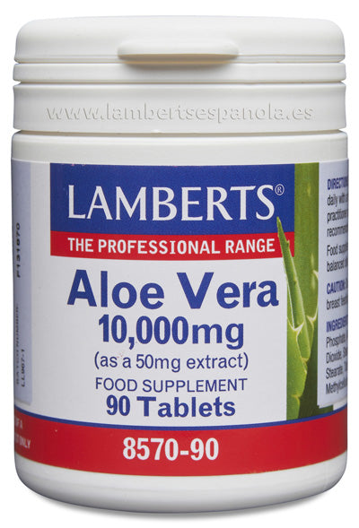 Aloe Vera 10.000 mg en Extracto